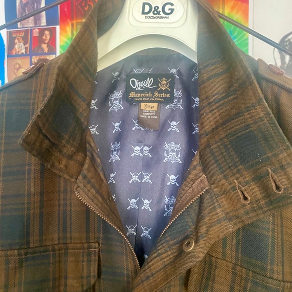 O’NEILL Vintage Maverick Series Lightweight Jacket Sz L - Picture 3 of 10